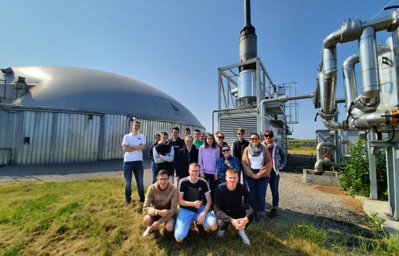 Visite de l’unité d’Evergreen Bio Energy à Nivelles