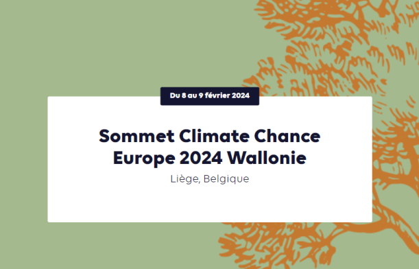 Sommet Climate Chance Europe 2024 Wallonie