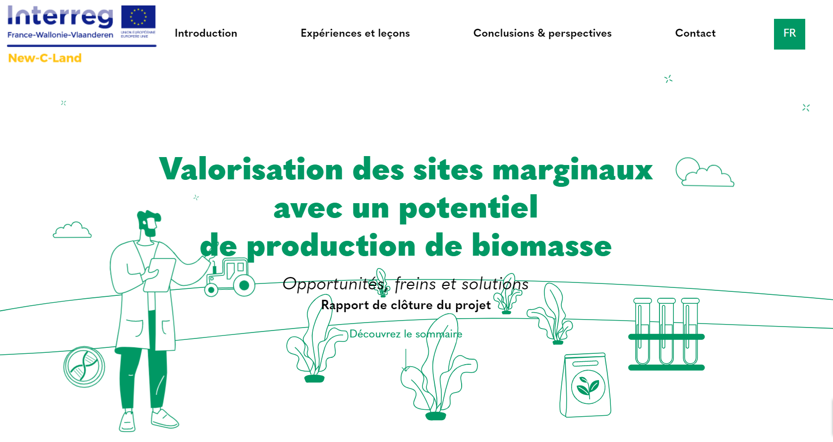 Valorisation des sites marginaux avec un potentiel de production de biomasse